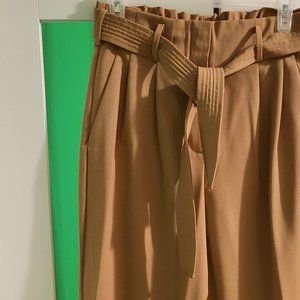 Calvin Klein tie waist Ankle Pants